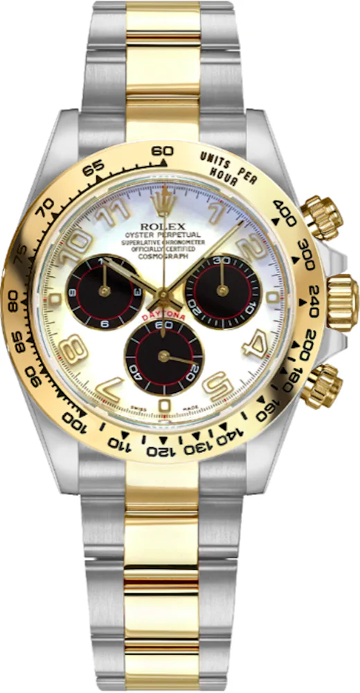 Rolex Daytona COSMOGRAPH Panda Dial 40MM STEEL AND YELLOW GOLD